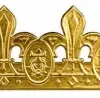Couronne de roi or avec attache carton 100 unités Nordia