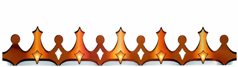 Couronne des rois Éclat 5 unités