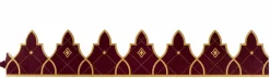 Couronne des rois Satiné 5 unités