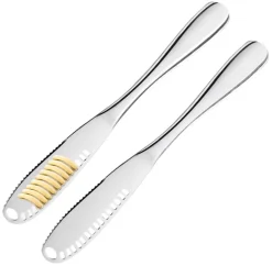 Couteau à beurre et décor (x 2) inox Westmark