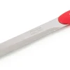 Couteau microdenté à bout rond manche rouge lame 10 cm Arcos