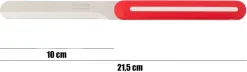 Couteau microdenté à bout rond manche rouge lame 10 cm Arcos