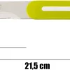 Couteau microdenté à bout rond manche vert lame 10 cm Arcos