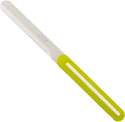 Couteau microdenté à bout rond manche vert lame 10 cm Arcos