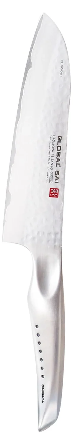 Couteau santoku SAI-03 lame 19 cm Global