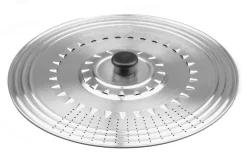 Couvercle inox perforé multi usages 26, 28, 30 cm Ibili
