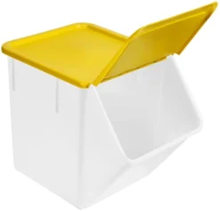 Couvercle pour bac à ingrédients jaune Gilac
