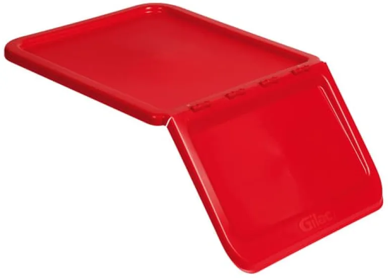 Couvercle pour bac à ingrédients rouge Gilac