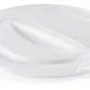 Couvercle pour seau rond 12 L blanc Gilac