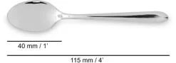 Cuillère à moka Inox 11.5 cm Arcos