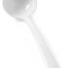 Cuillère à sauce pleine blanche