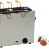 Cuiseur à œufs inox 6 paniers