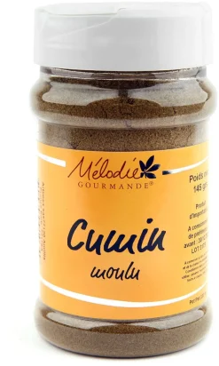 Cumin moulu 145 g Mélodie Gourmande