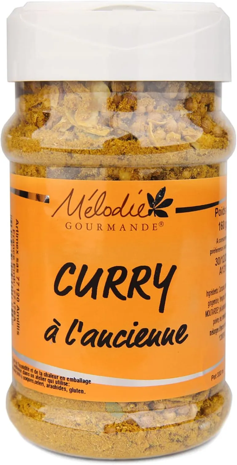 Curry à l'ancienne 160 g Mélodie Gourmande