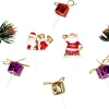 Décors bûche de Noël 8 sujets Décoration gâteau Chevalier Diffusion