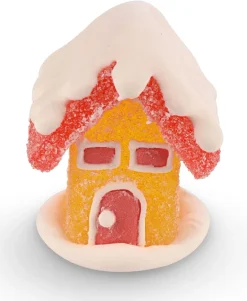 Décors en sucre et gelée Les Chalets (x 4) Modécor