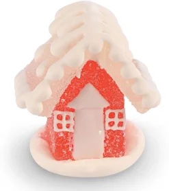 Décors en sucre et gelée Les Chalets (x 4) Modécor