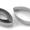 Découpoir ovale inox (x 7) Martellato