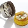 Découpoir rond cannelé à pâté parisien Ø 9 cm Matfer