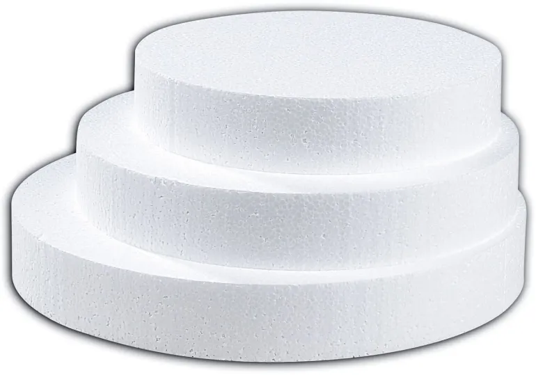Disque en polystyrène expansé Présentoir à gâteau Ø 24 x ht 4 cm Mallard Ferrière