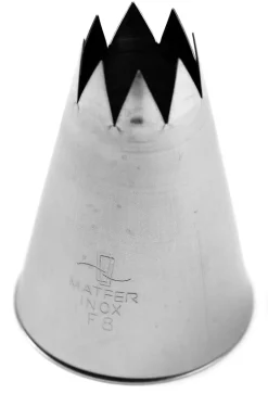 Douille cannelée inox Ø 1,8 cm - F8 Matfer
