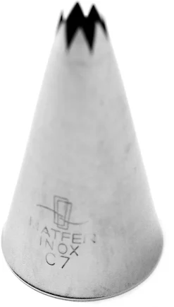 Douille cannelée inox Ø 7 mm - C7 Matfer