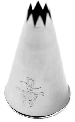 Douille cannelée inox Ø 7 mm - C8 Matfer