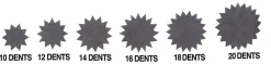 Douille à petit four inox Ø 7 mm - 10 dents Matfer