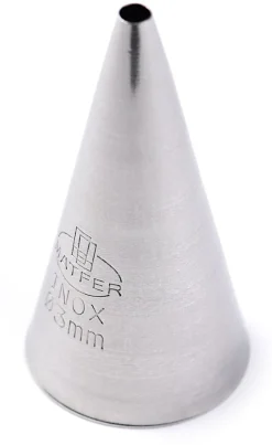 Douille pâtisserie inox douille pâtissière unie Ø 3 mm Matfer