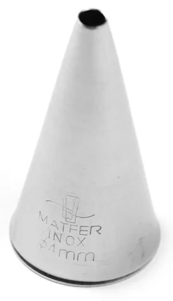 Douille pâtisserie inox douille pâtissière unie Ø 4 mm Matfer