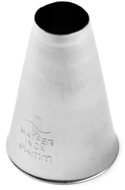 Douille pâtisserie inox douille pâtissière unie Ø 1,4 cm Matfer