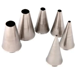 Douille pâtisserie inox lot de 6 Matfer