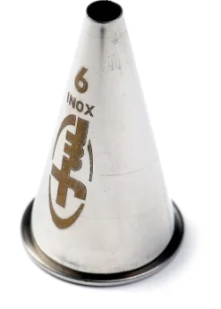Douille pâtisserie unie inox Ø 0,6 cm Mallard Ferrière