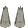 Douilles pâtisserie cannelées inox (x 6) Mallard Ferrière