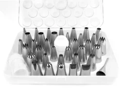 Douilles pâtisserie mixtes inox (x 36) Mallard Ferrière
