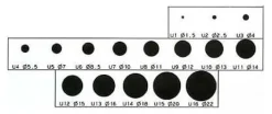 Douille unie copolyester Ø 3,5 mm - U3 Matfer