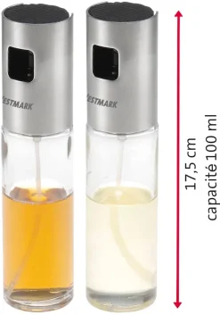 Duo de vaporisateurs pour huile et vinaigre 100 ml Westmark