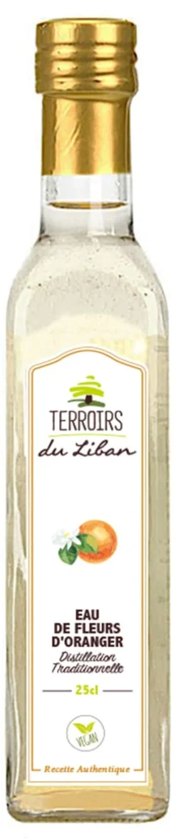 Eau de fleur d'oranger 25 cl Terroirs du Liban