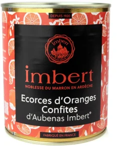 Ecorces d'orange confites au sirop 480 g Imbert