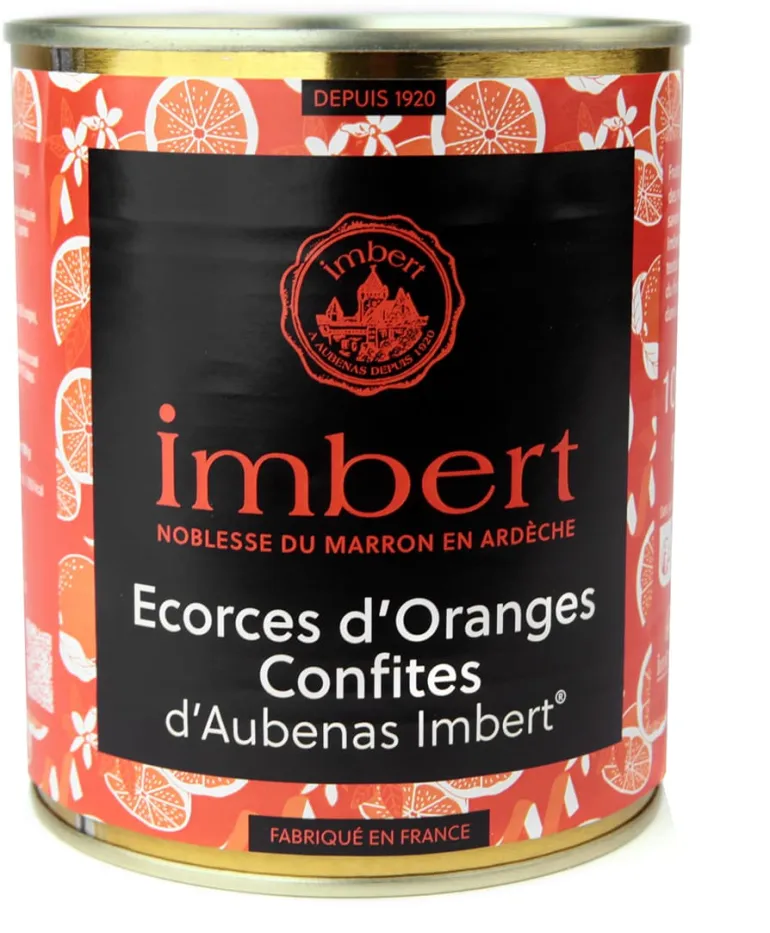 Ecorces d'orange confites au sirop 480 g Imbert