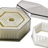 Emporte-pièce cannelé hexagonal boîte de 9 pièces Mallard Ferrière