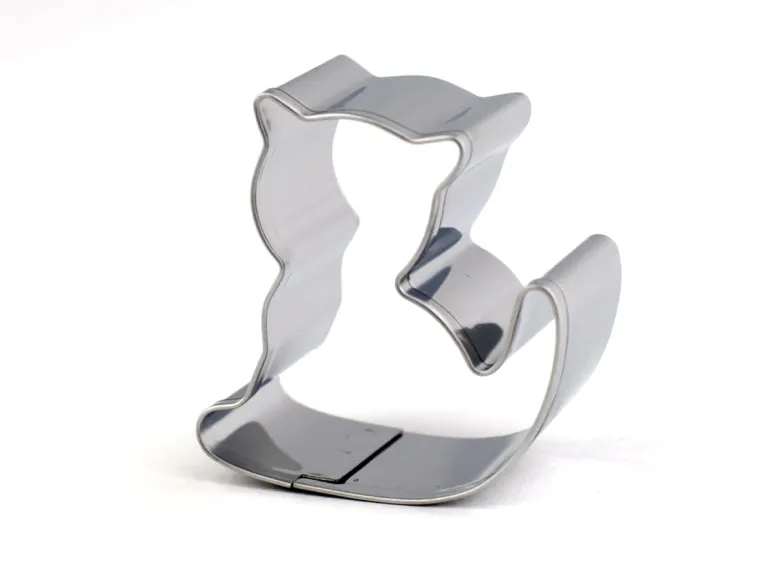 Emporte-pièce Chat acier inoxydable Ht 6 cm Patisse