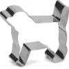 Emporte-pièce Chien acier inoxydable Ht 6 cm Patisse
