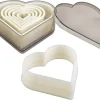 Emporte-pièce coeur boîte de 7 pièces Ibili