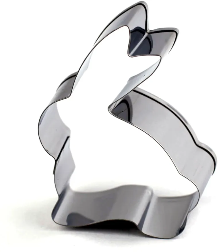 Emporte-pièce Lapin acier inoxydable Ht 6 cm Patisse