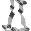 Emporte-pièce Lapin assis acier inoxydable Ht 7 cm Patisse
