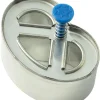 Emporte-pièce poussoir à bretzel acier inoxydable 6 cm Patisse