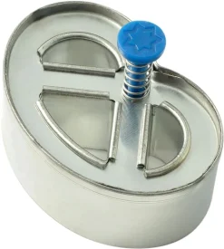 Emporte-pièce poussoir à bretzel acier inoxydable 6 cm Patisse