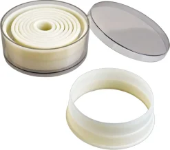 Emporte-pièce rond lisse boîte de 9 pièces Ibili