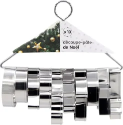 Emporte-pièces (x 10) Décors de Noël Chevalier diffusion